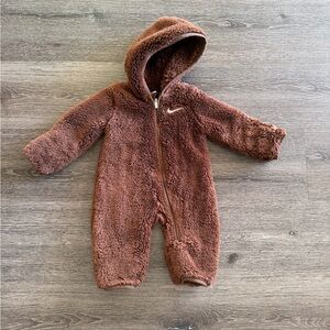 Nike Cozy Brown Kids Footie